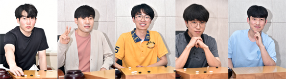 최원진ㆍ박수창ㆍ조종신ㆍ김주형ㆍ서문형원, 일반입단대회 통과